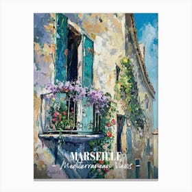 Mediterranean Views Marseille 2 Canvas Print