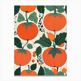 Pumpkins Canvas Print