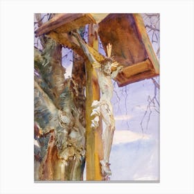 Tyrolese Crucifix (1914), John Singer Sargent Canvas Print