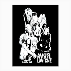 Avril Lavigne 16 Canvas Print