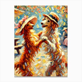 Dogs Dancing Lienzo