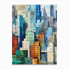 New York City Skyline 6 Canvas Print