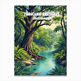 Timucuan ECO Reserve Canvas Print