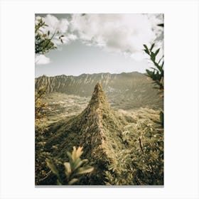 Hawaii Mountain Canvas Print