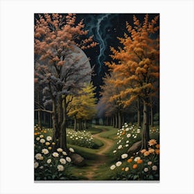 Forest Path Canvas Print