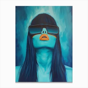 'Blue' 25 Canvas Print