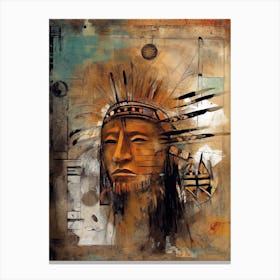Native American and Indian Expressions Canvas Print