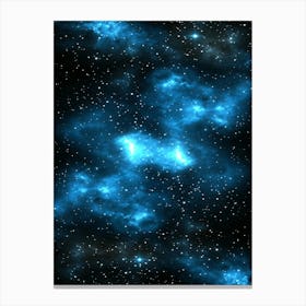 Blue Nebula 6 Canvas Print