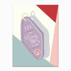 Serenity Motel Canvas Print