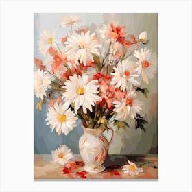 Daisy Flower Still Life Painting 2 Dreamy Canvas Print