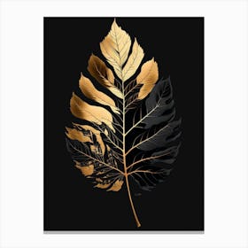 Gold Leaf Canvas Print