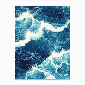 Ocean Waves 8 Canvas Print