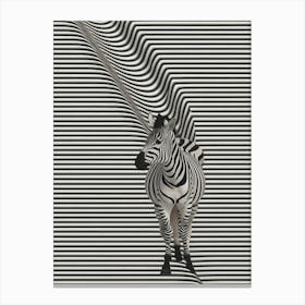 Zebra Canvas Print