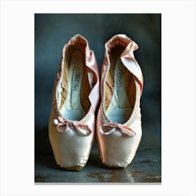 Ballet Shoes Canvas Print