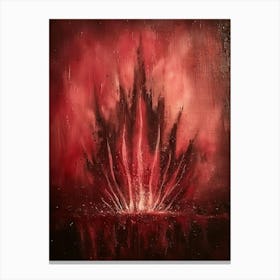 'Dead Fire' Canvas Print