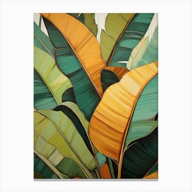 Banana Leaves 1 Canvas Print