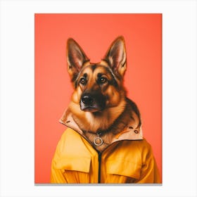 A German Shepherd Dog 8 Canvas Print