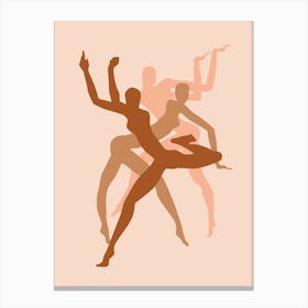 Le Dance Canvas Print