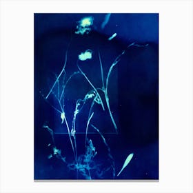 'Blue Grass' Canvas Print
