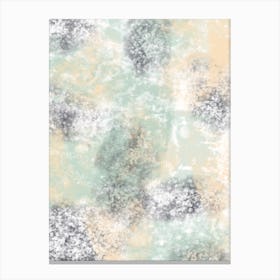 Modern Abstract Fields Of Gold Canvas Print