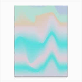 Abstract Wave Pattern Canvas Print