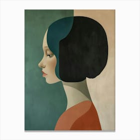 2024 May Poster Minimalist Portrait 6 Canvas Print