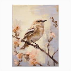 Bird Painting Mockingbird 1 Canvas Print