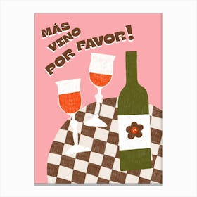 Spanish Wine Night Canvas Print