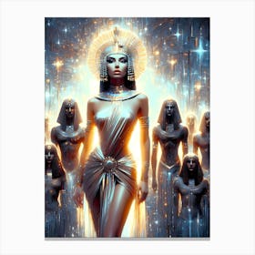 Cleopatra Portrait Artwork 34 Canvas Print