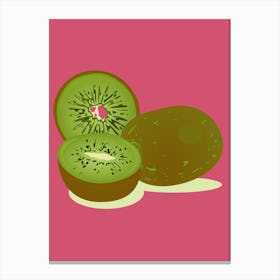 Kiwi Fruit Canvas Print