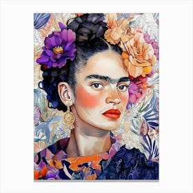 Frida Kahlo portrait 2 Leinwandbild