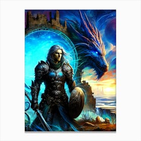 Mystical Fantasy Illustration 162 Canvas Print