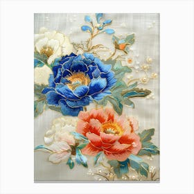 Chinese Silk Embroidery 8 Canvas Print