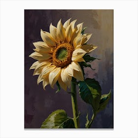 Sunflower Painting Canvas Print