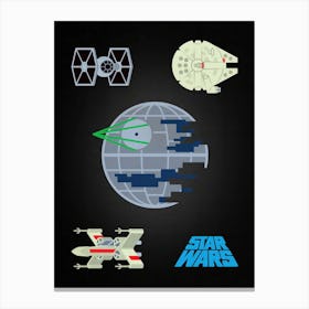 Star Wars 8 Canvas Print