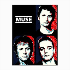 Muse band music Canvas Print