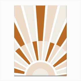 Terra Sunshine Canvas Print