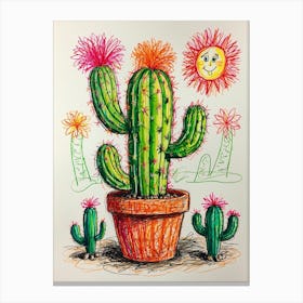 Cactus 12 Canvas Print