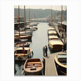 The Old Marina ~Reimagined 6 Canvas Print