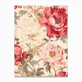 Peonies 40 Canvas Print