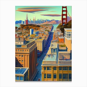 San Francisco Cityscape Canvas Print