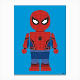 Toy Spider Man 2 Canvas Print