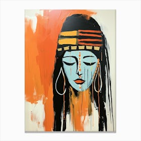 Bohemian Harmony, Boho Art Style Canvas Print