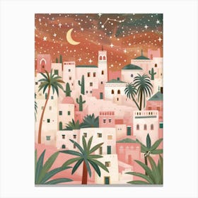 Marrakech At Night 1 Canvas Print