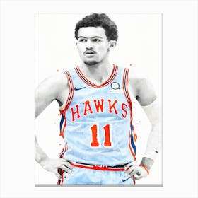 Trae Young Atlanta Hawks Canvas Print
