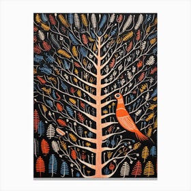 Bird In A Tree 2 Canvas Print