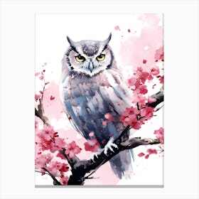 Owl bird Canvas Print