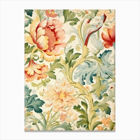 Floral Wallpaper 14 Canvas Print