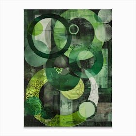 Abstract Circles 92 Canvas Print