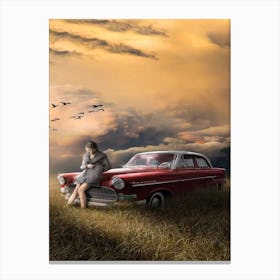 art cars nature Canvas Print